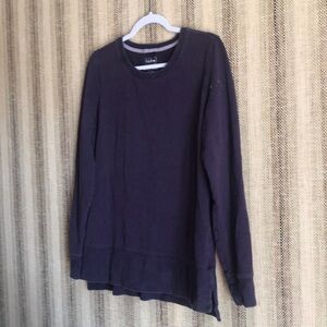 L.L Bean M Purple Cotton Shirt Top Blouse Women Style Regular Outdoor Wear